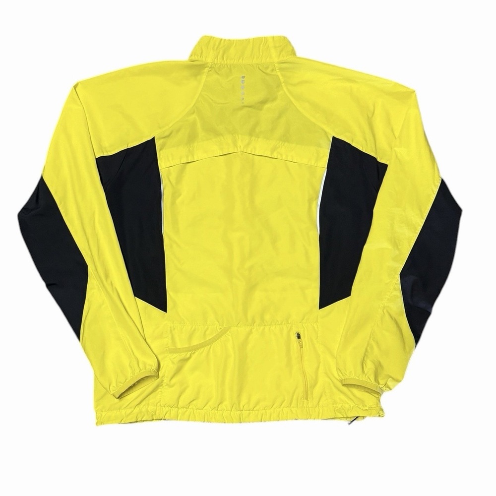 The North Face Flight Series Jacket Men's Yellow Full Zip Windbreaker Large Vent - Picture 10 of 14